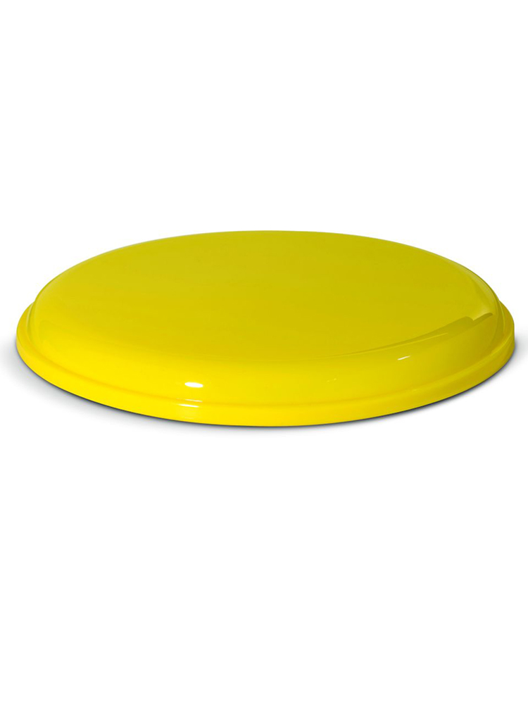 Frisbee med logo Gul